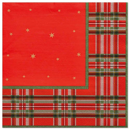 PAPSTAR 20 Servietten, 40 cm x 40 cm 3-lagig 1/4-Falz