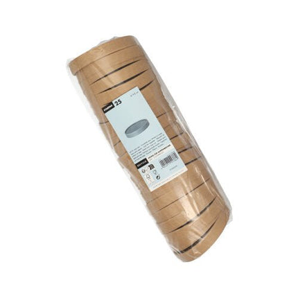 Starpak 25 Deckel für Suppenbecher, Pappe rund