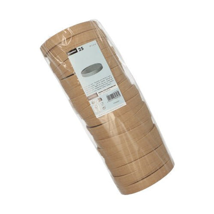 Starpak 25 Deckel für Suppenbecher, Pappe rund