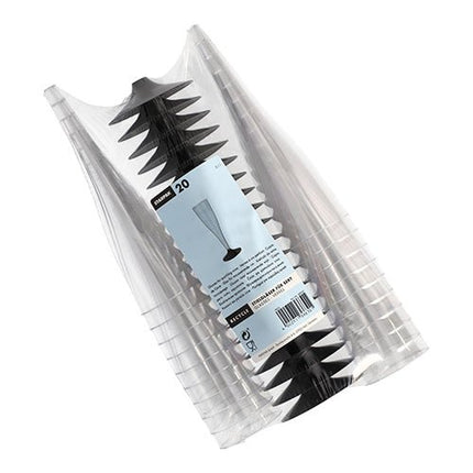 Starpak 20 Stiel-Gläser für Weisswein, PS glasklar