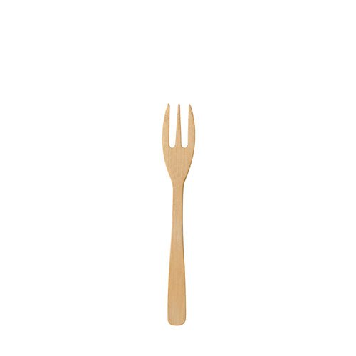 PAPSTAR 50 Fingerfood - Gabeln, Bambus "pure"