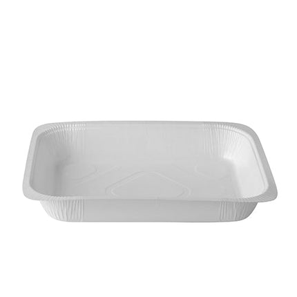 Starpak 180 Siegelschalen, Pappe eckig 1200 ml 4,2 cm x 18,9 cm x 24,8 cm weiss | Karton (180 Stück)