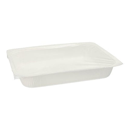 Starpak 180 Siegelschalen, Pappe eckig 1200 ml 4,2 cm x 18,9 cm x 24,8 cm weiss | Karton (180 Stück)