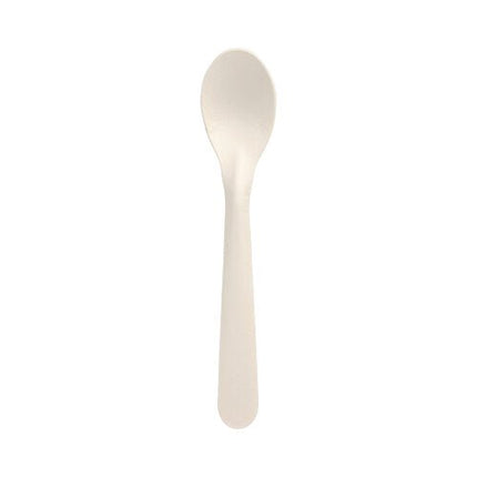 PAPSTAR Löffel aus Papier "pure", 17,6 cm, weiß, umweltfreundlich | Faltschachtel (50 Stück)