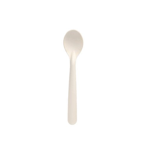 PAPSTAR Kaffeelöffel "pure" 14,5 cm, weiß, umweltfreundlich | Faltschachtel (50 Stück)