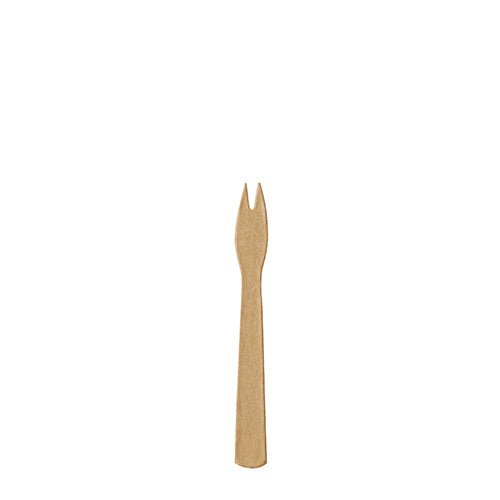 PAPSTAR 250 Pommes-Frites-Gabeln, Papier "pure" braun
