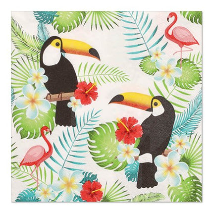 PAPSTAR 20 Servietten, 33 cm x 33 cm 3-lagig 1/4-Falz Design Set 1
