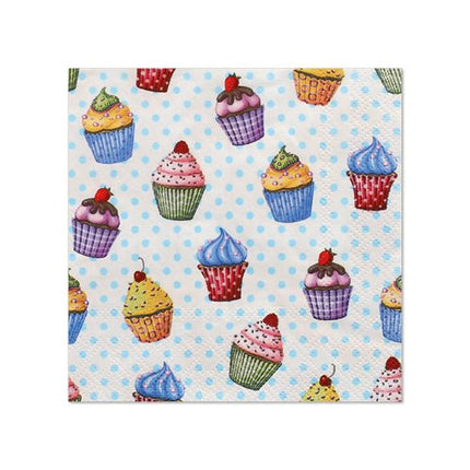 PAPSTAR 20 Servietten, 25 cm x 25 cm 3-lagig 1/4-Falz