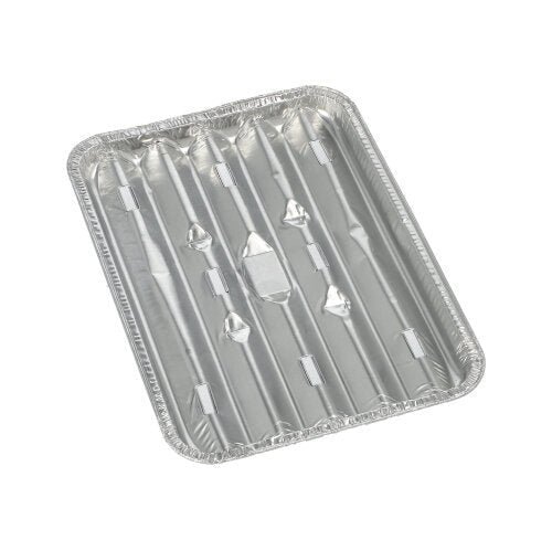Starpak 10 Grillschalen, Alu eckig 1,4 cm x 16,3 cm x 22,7 cm | Folie (10 Stück)