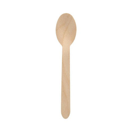 PAPSTAR Holzlöffel "pure" 16 cm, gewachst, umweltfreundlich | Faltschachtel (100 Stück)