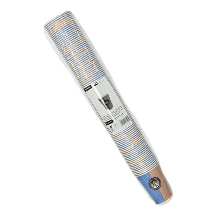 Starpak 100 Trinkbecher, Pappe "To Go" 0,18 l Ø 7,01 cm · 9,2 cm | Folie (100 Stück)