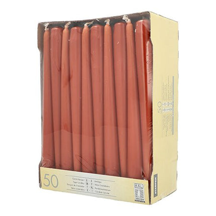Starpak 50 Leuchterkerzen Ø 2,2 cm · 25 cm