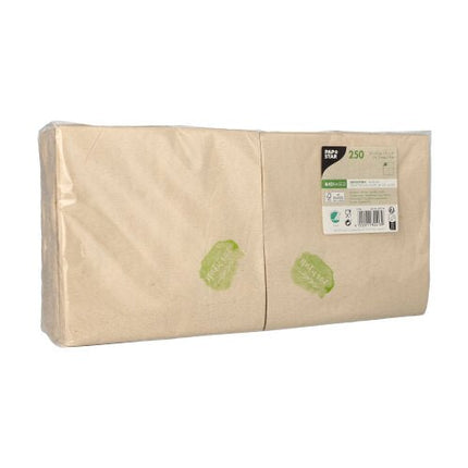PAPSTAR 250 Servietten, 2-lagig 33 x 33 cm 1/8-Falz