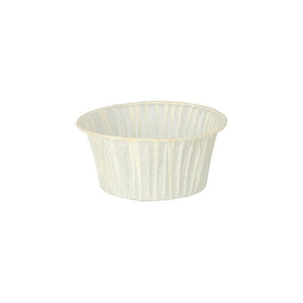 PAPSTAR Muffins-Backförmchen Ø 5 cm, 3,2 cm hoch, weiß | Folie (250 Stück)