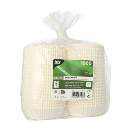 PAPSTAR 1000 Backförmchen rund