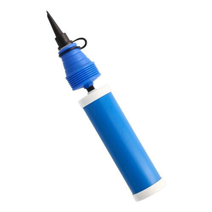 PAPSTAR Spezial-Luftballonpumpe, 27,5 cm, blau, für Feste | Beutel (1 Stück)