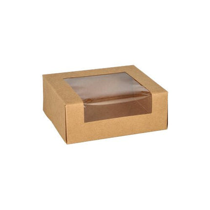 PAPSTAR 25 Sushi-Schalen, Pappe eckig braun