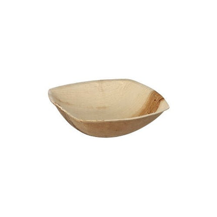 PAPSTAR 25 Schalen Palmblatt "pure" "QUADRATO" natur