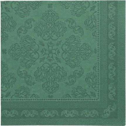 PAPSTAR 50 Servietten "ROYAL Collection" 1/4-Falz 40 x 40 cm grün
