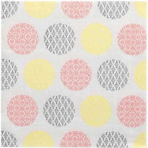 PAPSTAR 50 Servietten "ROYAL Collection" 1/4-Falz 40 x 40 cm gelb