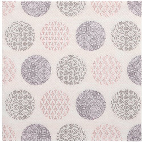 PAPSTAR 50 Servietten "ROYAL Collection" 1/4-Falz 40 x 40 cm rosa