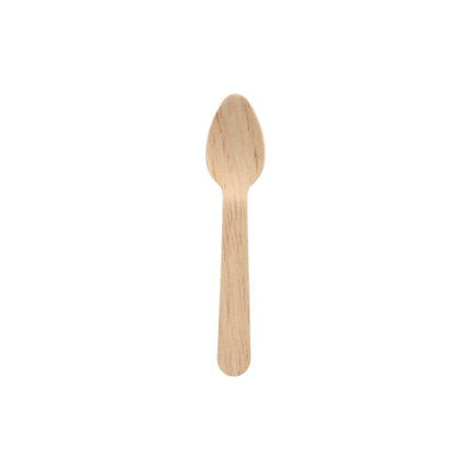PAPSTAR Kaffeelöffel aus Holz "pure" 11 cm, umweltfreundlich | Faltschachtel (10 Stück)