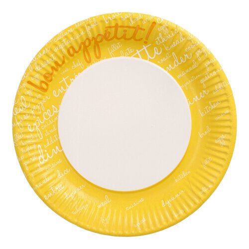 PAPSTAR 10 Teller, Pappe rund Ø 23 cm