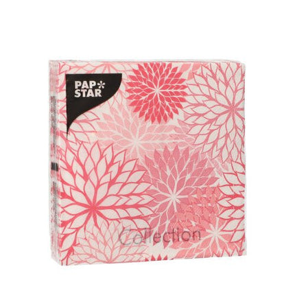 PAPSTAR 20 Servietten, 25 cm x 25 cm 3-lagig 1/4-Falz
