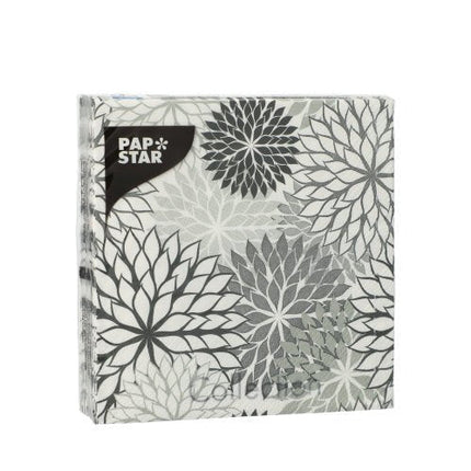 PAPSTAR 20 Servietten, 25 cm x 25 cm 3-lagig 1/4-Falz