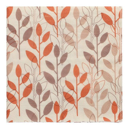 PAPSTAR 20 Servietten, 33 cm x 33 cm 3-lagig 1/4-Falz rot