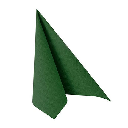 PAPSTAR 50 Servietten "ROYAL Collection" 1/4-Falz 40 x 40 cm grün