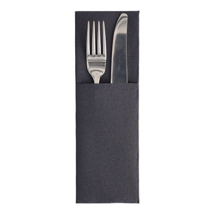 PAPSTAR 50 Servietten "ROYAL Collection" 48 cm x 30 cm mit Besteckfalz