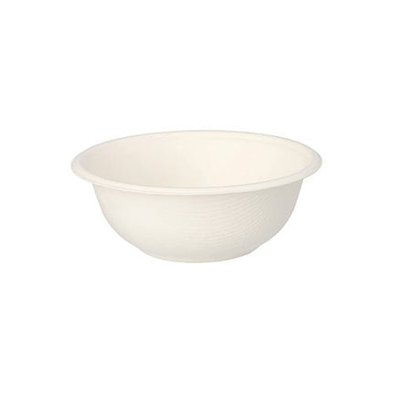 PAPSTAR Schalen aus Zuckerrohr "pure", Ø 11,2 cm, weiß, 200 ml | Karton (200 Stück)