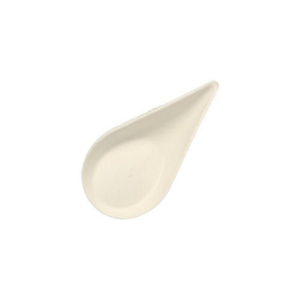 PAPSTAR 50 Fingerfood - Teller, Zuckerrohr "pure" weiss