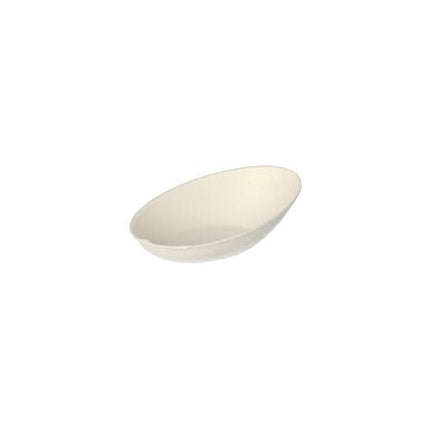 PAPSTAR 50 Fingerfood - Schalen, Zuckerrohr "pure" weiss