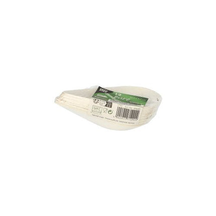 PAPSTAR 12 Fingerfood - Teller, Zuckerrohr "pure", weiss
