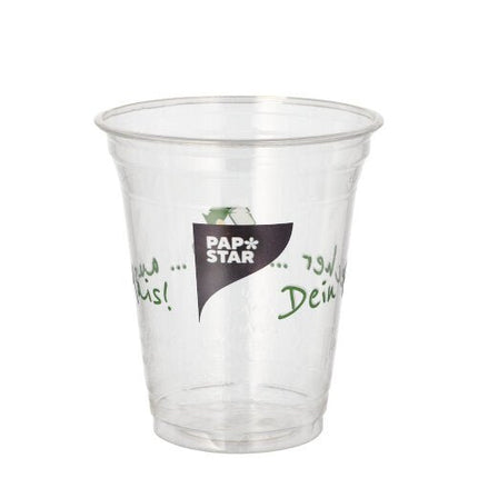 PAPSTAR 50 Trinkbecher PLA "Becher aus Mais"