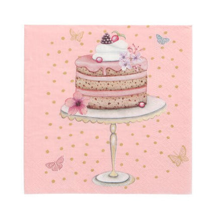 PAPSTAR 20 Servietten, 33 cm x 33 cm 3-lagig 1/4-Falz Design Set 1