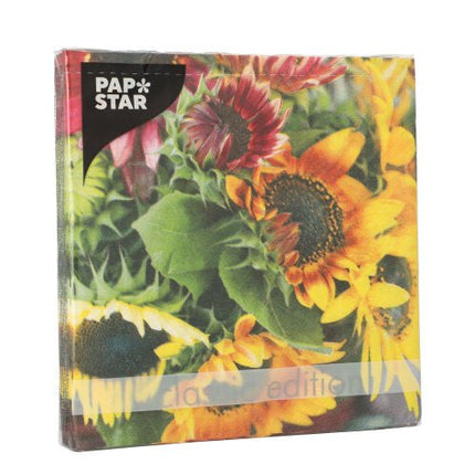 PAPSTAR 20 Servietten, 33 cm x 33 cm 3-lagig 1/4-Falz Design Set 1
