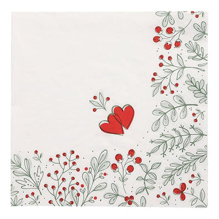 PAPSTAR 20 Servietten, 40 cm x 40 cm 3-lagig 1/4-Falz