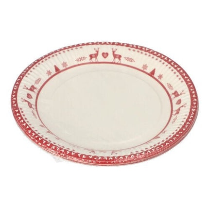 PAPSTAR 10 Teller, Pappe rund Ø 23 cm