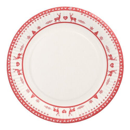 PAPSTAR 10 Teller, Pappe rund Ø 23 cm
