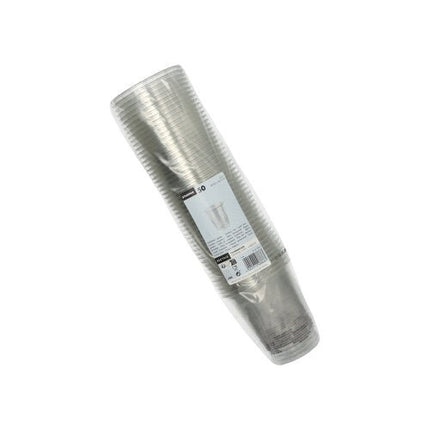 Starpak 50 Trinkbecher R-PET glasklar