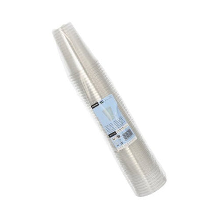 Starpak 50 Trinkbecher R-PET glasklar
