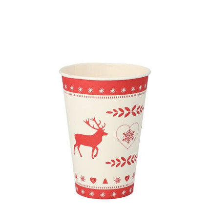 PAPSTAR 10 Trinkbecher, Pappe 0,2 L Ø 7 cm · 9,7 cm