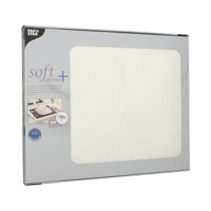 PAPSTAR 100 Tischsets, stoffähnlich, Vlies "soft selection plus" 30 cm x 40 cm