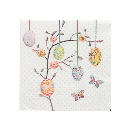 PAPSTAR 20 Servietten, 25 cm x 25 cm 3-lagig 1/4-Falz