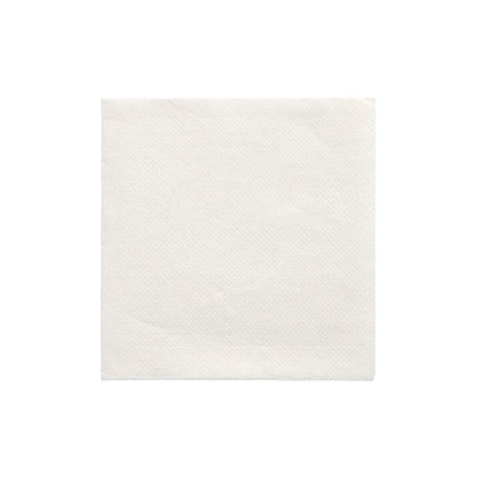 PAPSTAR Servietten 1/4-Falz, 24x24 cm, weiß, "DAILY Collection" | Folie (20 Stück)