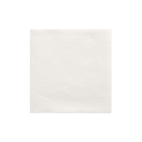 PAPSTAR Servietten 1/4-Falz, 24x24 cm, weiß, "DAILY Collection" | Folie (20 Stück)