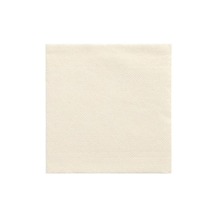 PAPSTAR Servietten 1/4-Falz, 24x24 cm champagner, "DAILY Collection" | Folie (20 Stück)